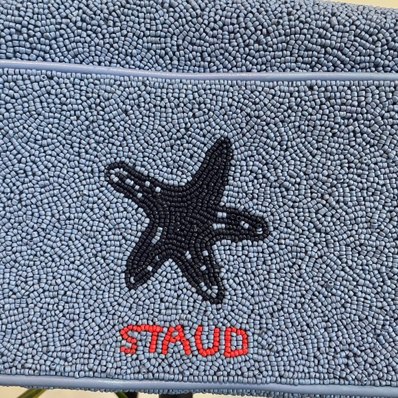 Staud Tommy Beaded Sardines Shoulder Bag NWOT - Picture 6 of 15